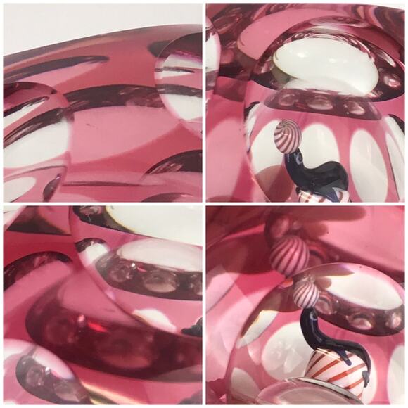 Perthshire Peter McDougall Seal Balancing Ball 1979E Faceted Vintage Paperweight - Picture 16 of 16